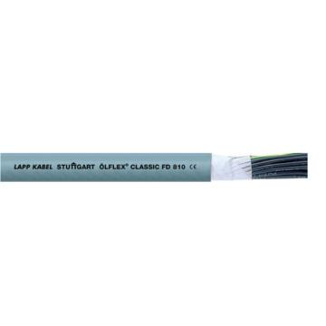 缆普/LAPP 控制电缆，ÖLFLEX® CLASSIC FD 810 5G0,75，0026122 售卖规格：1米