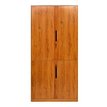 中芯 不等体双节钢制文件柜木纹转印，QLZX189 厚度0.8mm 900*400*1850mm 枫木色 售卖规格：1个