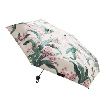 蕉下 口袋系列五折伞，花影 遮阳伞太阳伞 售卖规格：1把