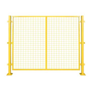 海斯迪克 仓库车间隔离网，配套隔离网使用，高度1.8m，黄色 售卖规格：1个