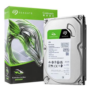 希捷/Seagate 台式机机械硬盘，ST4000DM004 BarraCuda系列4TB 售卖规格：1个