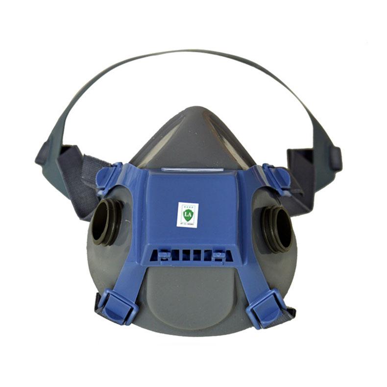 生宝 半面罩，GM2002 软硅胶材质，双滤盒式（滤毒盒需单独购买） 售卖规格：1包
