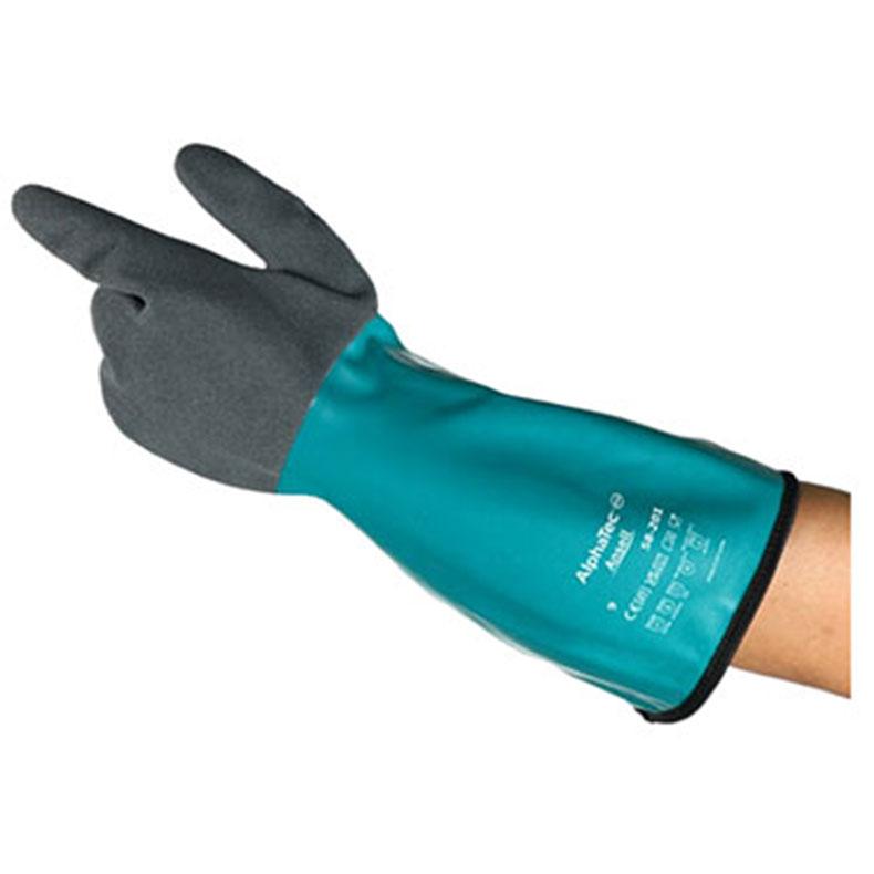 安思尔/Ansell 多用途丁腈化学防护手套，58-201-8 售卖规格：1副