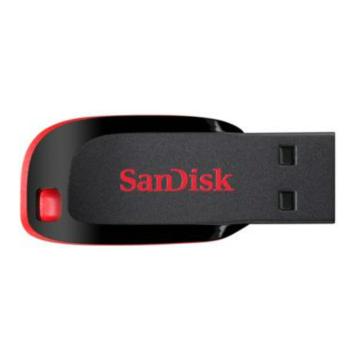 闪迪/SanDisk U盘，CZ50/64G 酷刃 黑红 售卖规格：1片