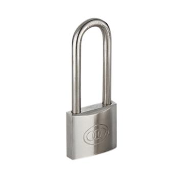 三环 长梁不锈钢挂锁，LSS50 本色，通开，锁体宽50mm，锁钩净高75mm，含钥匙×1 售卖规格：1个