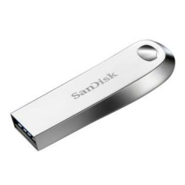 闪迪/SanDisk U盘，CZ74/128G USB3.1 U盘 CZ74酷奂银色 读速150MB/s 金属外壳 内含安全加密软件 售卖规格：1片