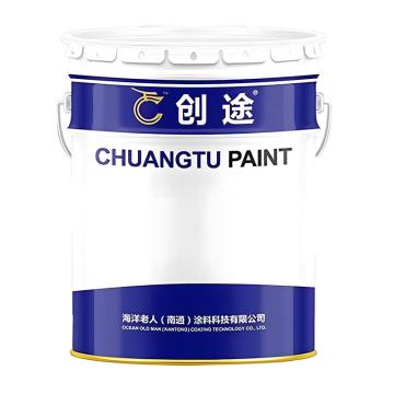 创途/CHUANGTU 高闪点安全型醇酸防护涂料调和漆，中黄色，13KG/桶 售卖规格：13千克/桶