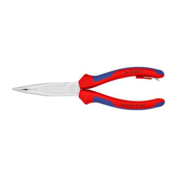 凯尼派克/KNIPEX 弯嘴尖嘴钳（带安全绳扣），26 25 200 T 200mm 售卖规格：1把