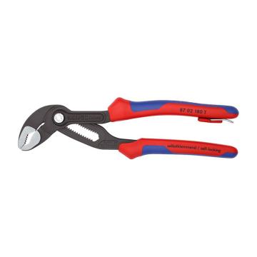 凯尼派克/KNIPEX Cobra高科技水泵钳（带安全绳扣），87 02 180 T 180mm 售卖规格：1把