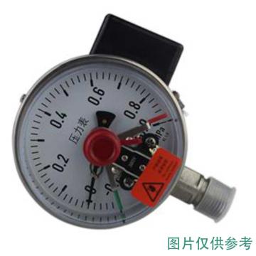 万达 电接点压力表，YJTFXC-100 304不锈钢,径向不带边,Φ100,0~2.5MPa,G1/2,1.6级,24V 售卖规格：1个
