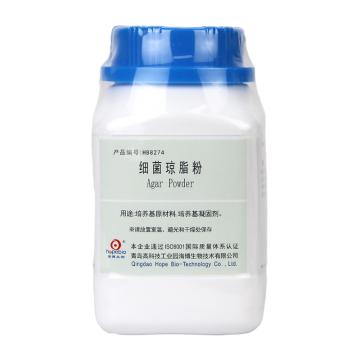 海博生物 细菌琼脂粉（国产），HB8274 培养基原材料，培养基凝固剂，250g/瓶 售卖规格：1瓶