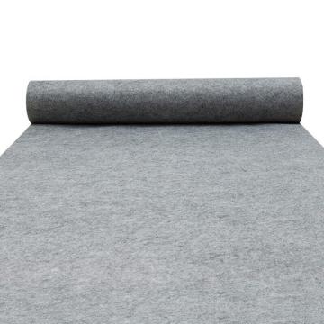 功成狮 一次性地毯，GJMW0048 涤纶材质无背底 灰色1.2*50m*5mm 售卖规格：1卷