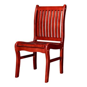 红心 实木椅，JHXMY19 油漆纯实木办公椅会议椅 470*550*890mm 红棕色 售卖规格：1把