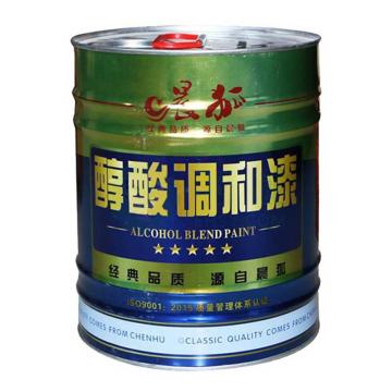 晨狐/CH 醇酸调和漆，醇酸调和漆，Y10军黄色，20kg/桶 售卖规格：20公斤/桶