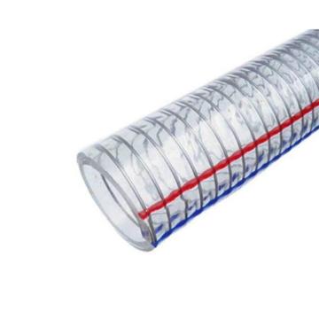 鼎红 PVC透明钢丝管，内径38mm壁厚3mm 塑料管软管油管水管钢丝螺旋管 售卖规格：1卷