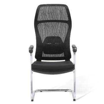 中芯 网布弓形椅，QLZX211 高靠背舒适电脑椅弓形椅 590*600*1190mm 黑色 售卖规格：1张