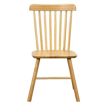 中芯 木质餐椅，QLZX212 原木色木质休闲椅靠背椅子 470*470*860mm 原木色 售卖规格：1张