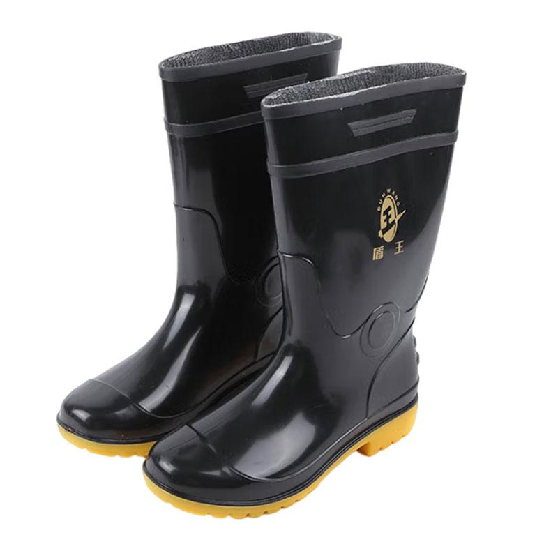 盾王 PVC雨鞋，桶高32cm，Y0101-37 售卖规格：1双