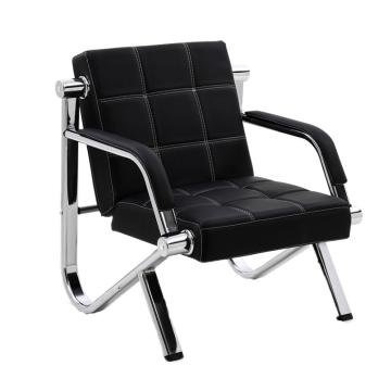 中芯 金属脚西皮沙发，QLZX62 简约钢架西皮沙发单人位 760*730*840mm 黑色 售卖规格：1张