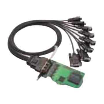 摩莎Moxa 8串口RS-232PCI Express串口卡，CP-168EL-A w/o Cable（不带线）
