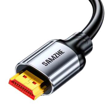山泽 HDMI线2.1版，EHD-100  10米 高清视频连接线兼容HDMI2.0 售卖规格：1条
