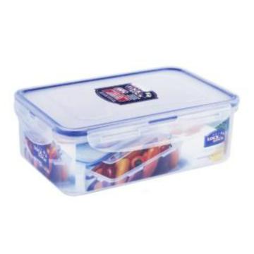 乐扣乐扣 塑料保鲜盒，长方形密封家用饭盒微波炉冰箱保鲜盒 HPL817-CHS （1000mL）