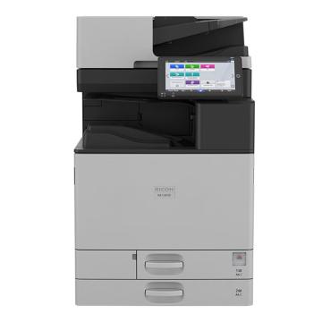 理光/RICOH 彩色激光多功能复合机，IM C6010 标配 A3 主机+自动送稿器+双纸盒+底部工作台 售卖规格：1台