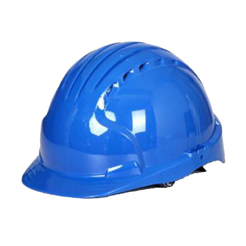洁适比/JSP 安全帽，01-9023 威力9，ABS，T类安全帽，蓝色（聚乙烯内衬调整轮），配08-1009无杯下颚带 售卖规格：1顶