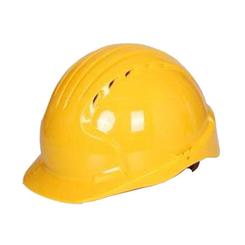 洁适比/JSP 安全帽，01-9021 威力9，ABS，T类安全帽，黄色（调整轮），配08-1009无杯下颚带 售卖规格：1顶