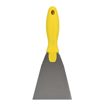 食安库/SHIANKU 不锈钢手铲，40516 100mm（平面）黄色 235x100x25 售卖规格：1个