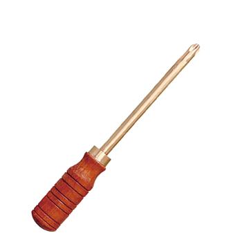 Raxwell 防爆十字木柄螺丝刀，铍青铜，RTBS2132 No.1*100mm 售卖规格：1把