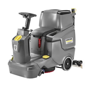 卡赫/Karcher 电瓶式驾驶式洗地机，BD 50/70 R Bp Classic 吸水直扒850mm(标配刷盘吸扒 电池120Ah 充电器 极柱 连接线) 售卖规格：1台