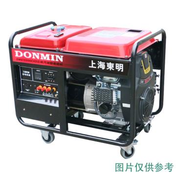 上海东明 开架式三相汽油发电机组，DMS15000CXD 12kW，电启动，含电瓶 售卖规格：1台