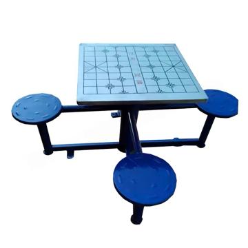 小如管家 健身器材不锈钢棋牌桌直埋式，1400×1400×610mm 售卖规格：1个