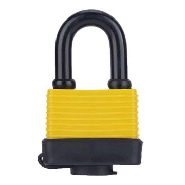 炬芯 户外防水挂锁，FS5402A 黄色 锁体宽49mm 通开 售卖规格：1个