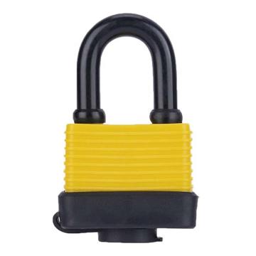 炬芯 户外防水挂锁，FS5402D 黄色 锁体宽49mm 不通开 售卖规格：1个
