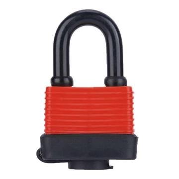 炬芯 户外防水挂锁，FS5501D 红色 锁体宽59mm 不通开 售卖规格：1个