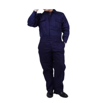 虎邦世家 全棉秋季连体工作服，深蓝色，HBSJ229 100%棉，纱支：20×16，150-195下单备注尺码 售卖规格：1件