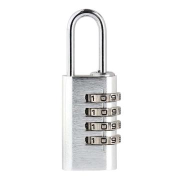 炬芯 铝合金密码锁，AL2149 锁体宽21mm 锁钩直径3mm 4位密码银色 售卖规格：1个