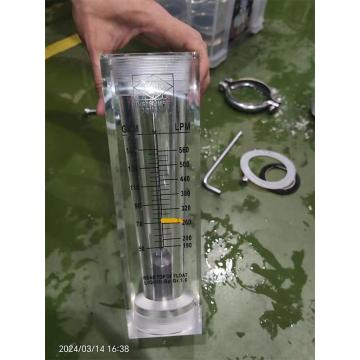 ZYIA 浮子液体流量计，LZM-50GF 50-150GPM G2" 内螺纹方形,340mm 售卖规格：1个