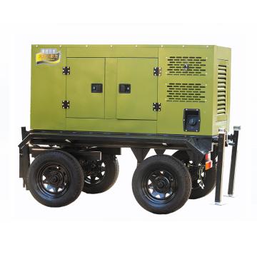大泽动力 40KVA柴油发电机箱体式低噪音，TO42000D-A，移动拖车 售卖规格：1台
