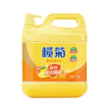 榄菊 洗洁精，菊之语柠檬除油5kg 售卖规格：1瓶
