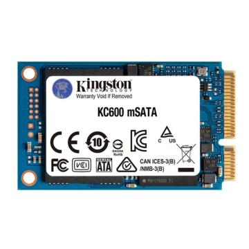 金士顿/Kingston 固态硬盘，SKC600MS/512G SSD固态硬盘 mSATA接口 KC600系列 读速高达550MB/s 售卖规格：1片