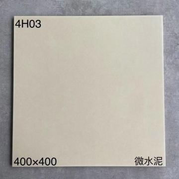 舟鱼 米白色瓷砖，编号4H03，规格400*400，10片/箱 售卖规格：1箱