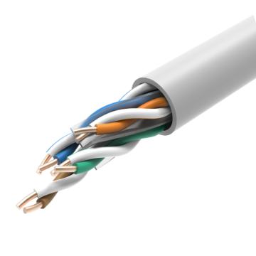 兆龙 六类室内网线，ZL2401127 CAT6 灰色 PVC 24AWG 售卖规格：305米/箱