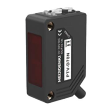 明治 方型光电传感器，PTV-X09P 限定反射，线缆2m，检测距离：5-140mm（可调节），PNP，红外光 售卖规格：1个