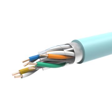 兆龙 超六类网线，ZL2501008 非屏蔽CAT6A 冰蓝色 售卖规格：305米/箱