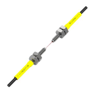 明治 光纤元件，PT-32 对射，M3螺纹，直式出线，线长2m，检测距离：配PG1:600mm；线缆最小弯曲半径：R25 售卖规格：1个