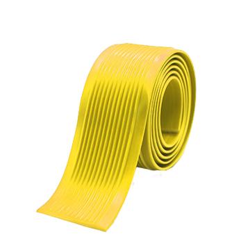 安赛瑞 自粘式PVC楼梯防滑条-黄，PVC材质，覆3M背胶，40mm×30m，厚度3mm，13831 售卖规格：1卷