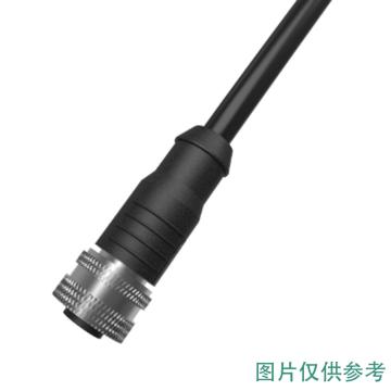 明治 M12连接线，CA12-R4F5C M12/4针式接头，L型出线，线长5米，PVC材质 售卖规格：1个